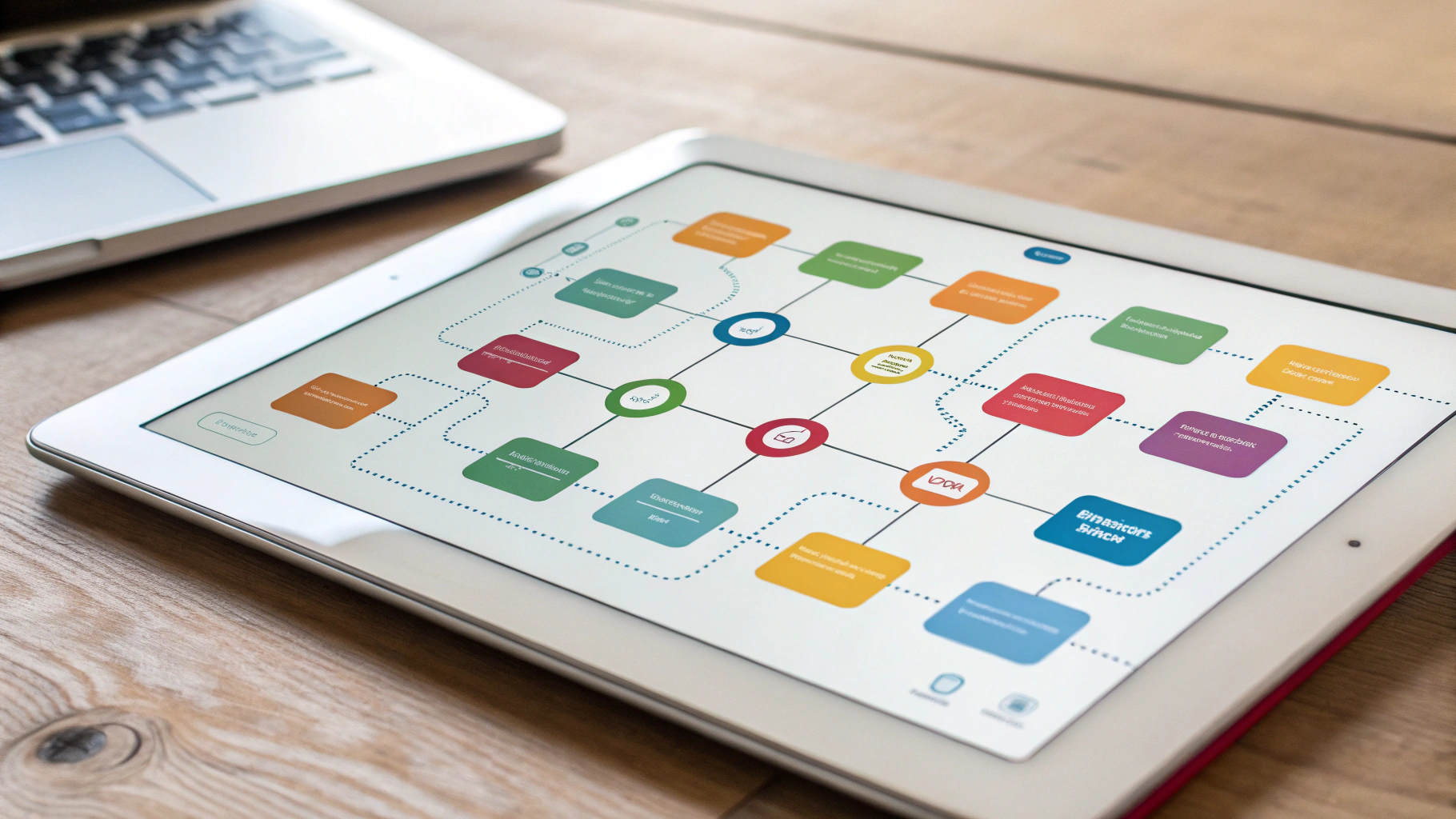 Visual workflow automation builder in action